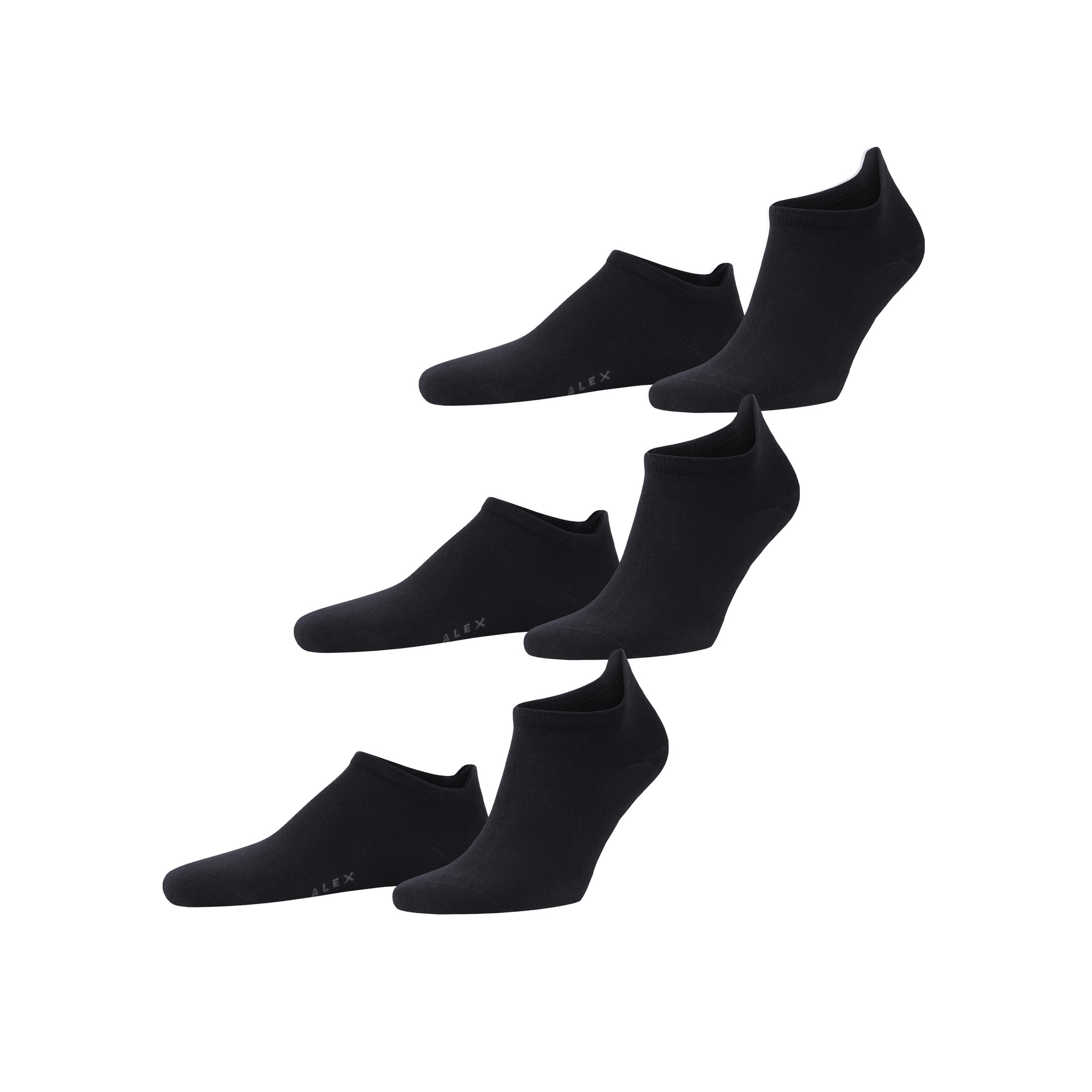 Տղամարդու կարճ սպորտային գուլպաներ, 3 զույգ