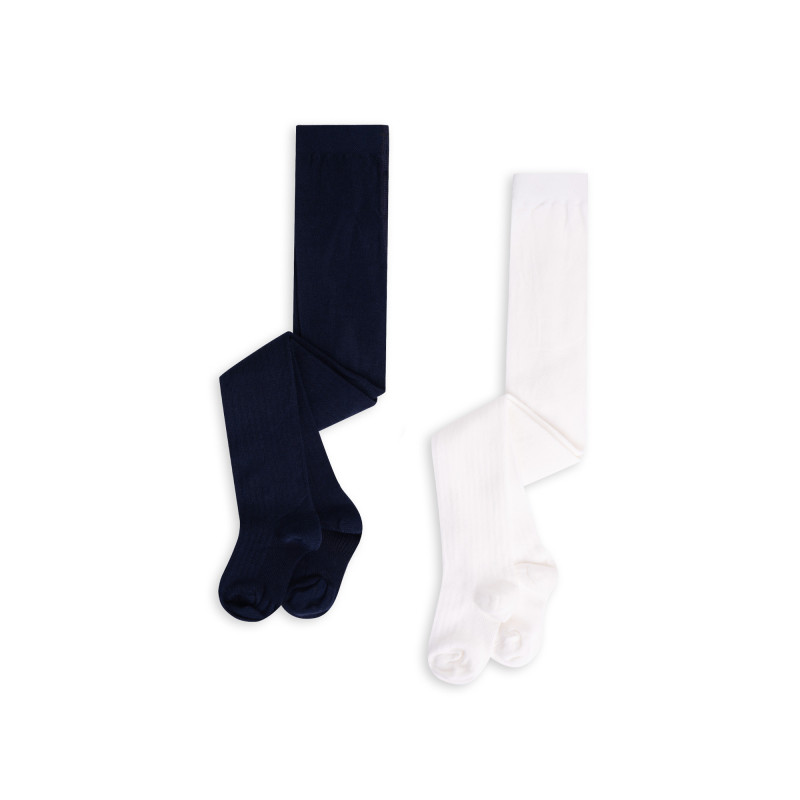 Նորածին աղջկա գծավոր զուգագուլպա 2 հատ