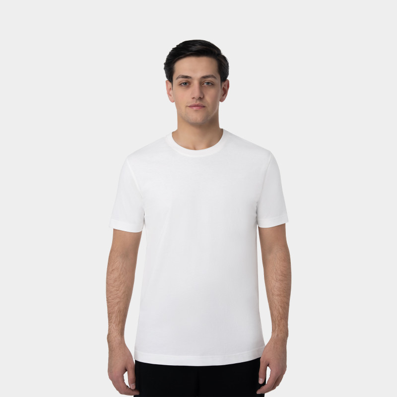 Տղամարդու բամբակյա շապիկ կլոր բացվածքով