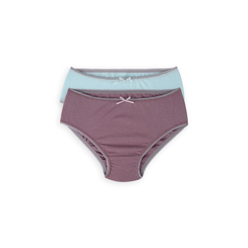 Աղջկա մանկական միագույն վարտիք, 2 հատ