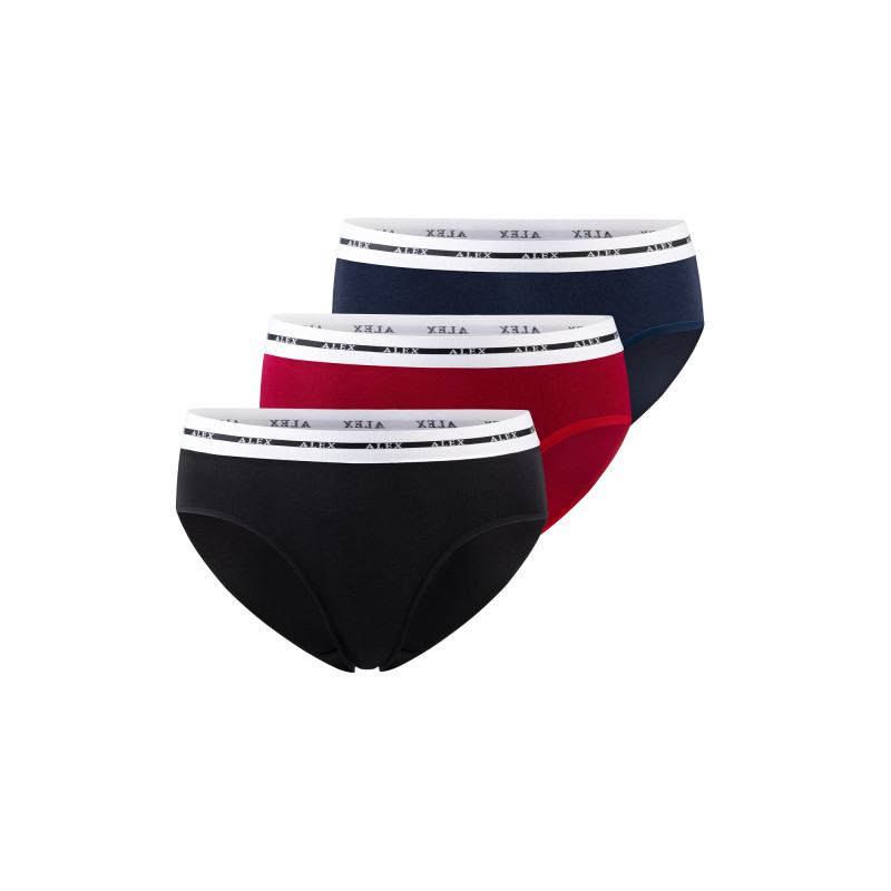 Կանացի բարձր գոտկատեղով վարտիքներ, 3 հատ