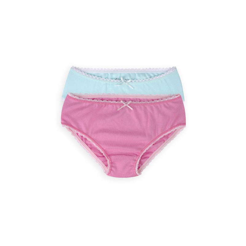 Աղջկա մանկական միագույն վարտիք, 2 հատ