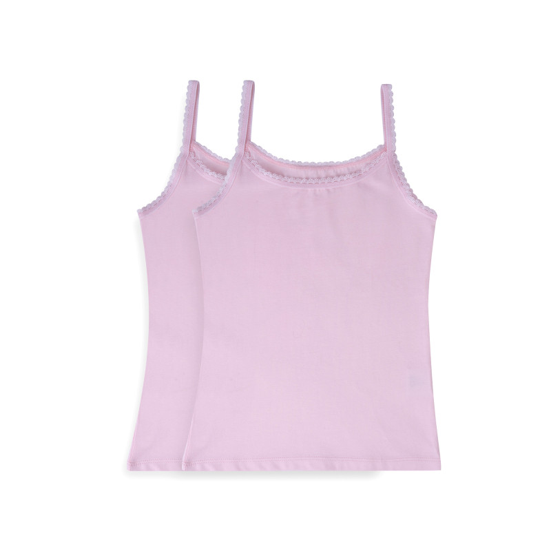 Աղջկա մանկական անթև շապիկ 2 հատ